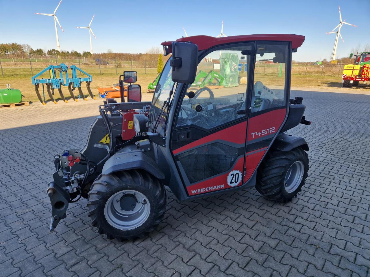Weidemann T4512 - Empilhador telescópico: foto 4 Weidemann T4512 - Empilhador telescópico: foto 4