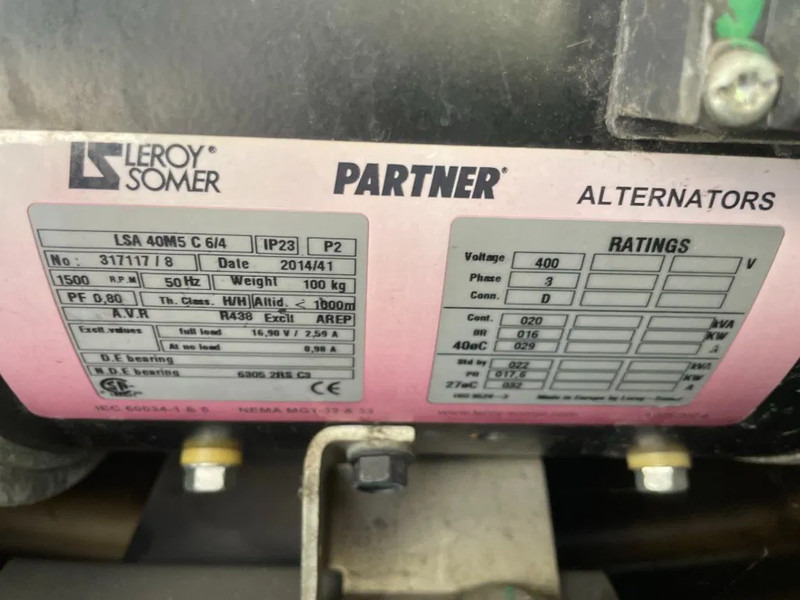 Gerador elétrico Atlas-Copco QAS 20 Kubota mobiele 20 kVA Silent Rental generatorrset Stage 3A: foto 13