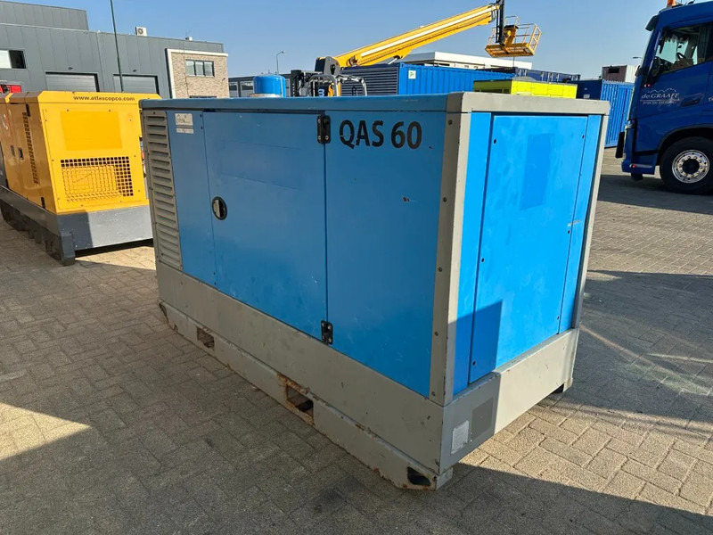 Gerador elétrico Atlas-Copco QAS 60 Perkins Stamford 60 kVA Silent Rental generatorset: foto 10