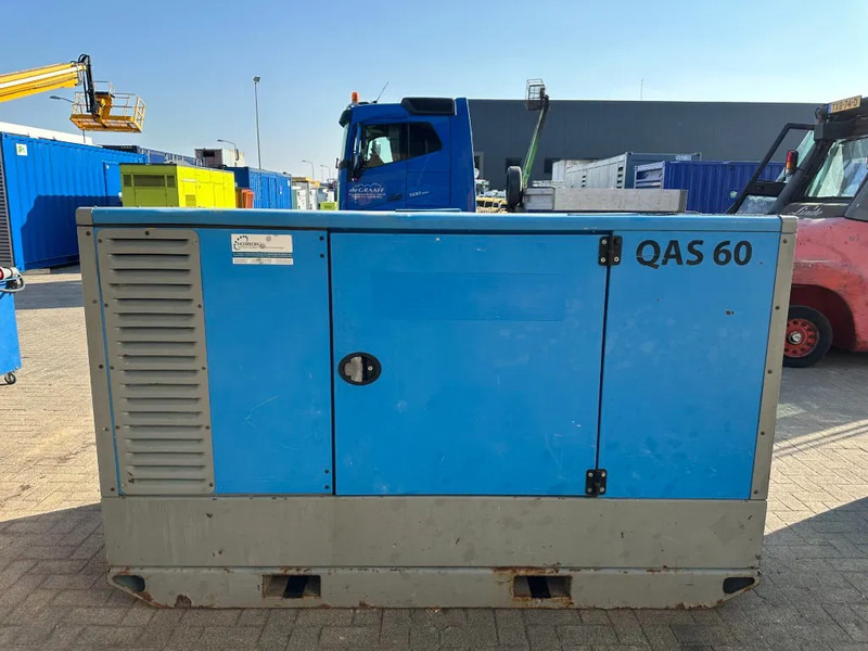 Gerador elétrico Atlas-Copco QAS 60 Perkins Stamford 60 kVA Silent Rental generatorset: foto 13