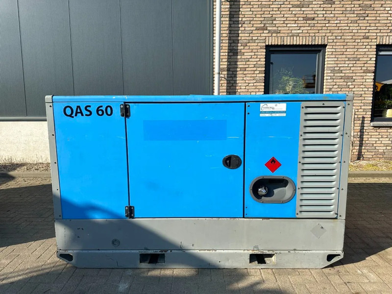 Atlas-Copco QAS 60 Perkins Stamford 60 kVA Silent Rental generatorset - Gerador elétrico: foto 1 Atlas-Copco QAS 60 Perkins Stamford 60 kVA Silent Rental generatorset - Gerador elétrico: foto 1