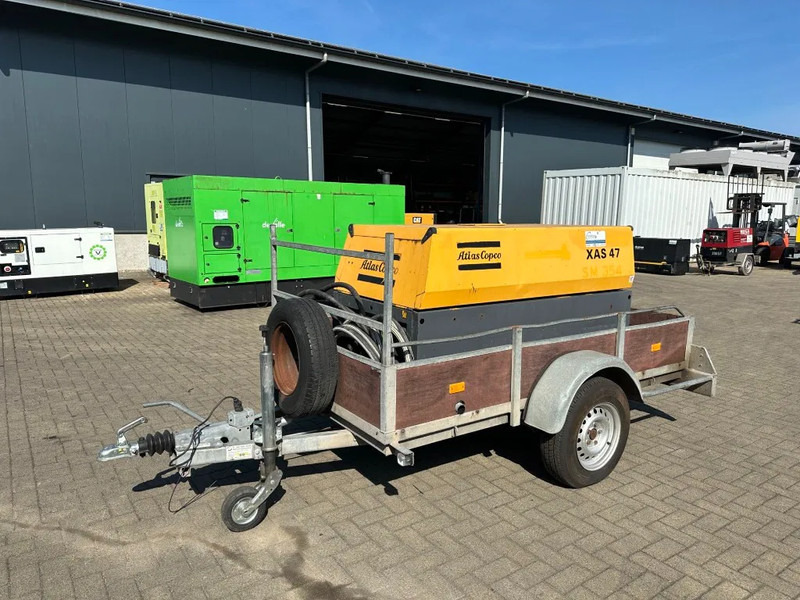 Atlas-Copco XAS 47 DD Deutz 2.6 m3 / min 7 Bar 21 kW Mobiele Diesel Compressor op aanhanger - Compressor de ar: foto 3 Atlas-Copco XAS 47 DD Deutz 2.6 m3 / min 7 Bar 21 kW Mobiele Diesel Compressor op aanhanger - Compressor de ar: foto 3