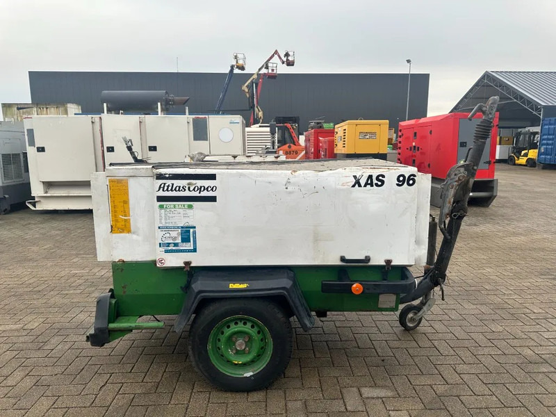Atlas-Copco XAS 96 DD EU Deutz 5.3 m3 / min 35 kW 7 Bar mobiele Diesel Compressor aanhanger - Compressor de ar: foto 1 Atlas-Copco XAS 96 DD EU Deutz 5.3 m3 / min 35 kW 7 Bar mobiele Diesel Compressor aanhanger - Compressor de ar: foto 1