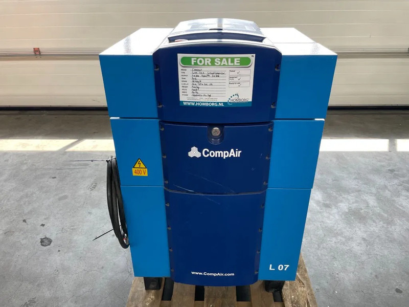 Compair L07 - 7,5A Schroefcompressor 750L/min als nieuw! - Compressor de ar: foto 1 Compair L07 - 7,5A Schroefcompressor 750L/min als nieuw! - Compressor de ar: foto 1
