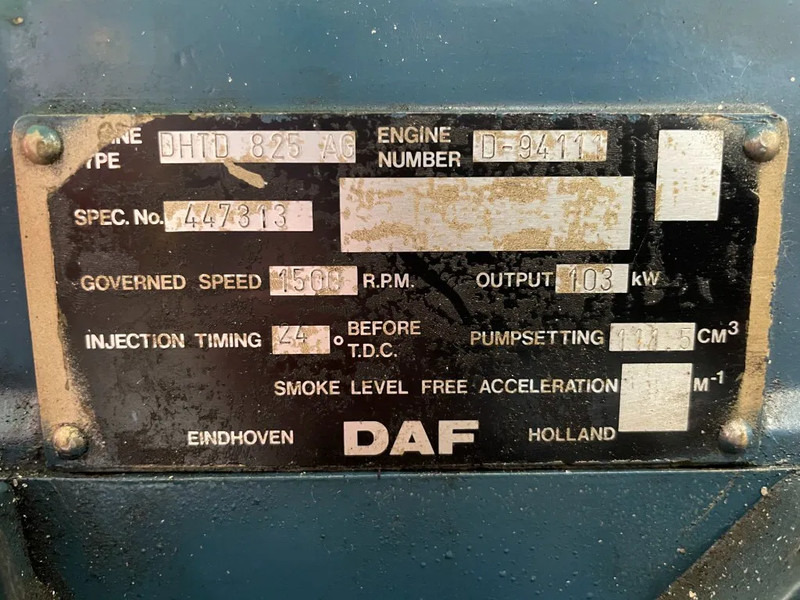 DAF DHTD 825 AG dieselmotor, 140 PK als nieuw! - Motor de Equipamento de movimentação: foto 4 DAF DHTD 825 AG dieselmotor, 140 PK als nieuw! - Motor de Equipamento de movimentação: foto 4