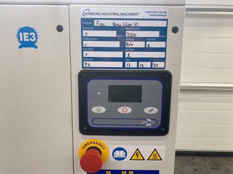 Fiac New Silver 10 Silent 7.5 kW 860 L / min 10 bar Elektrische Schroefcompressor - Compressor de ar: foto 4 Fiac New Silver 10 Silent 7.5 kW 860 L / min 10 bar Elektrische Schroefcompressor - Compressor de ar: foto 4
