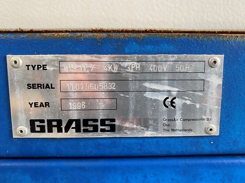 Grassair WIS 11.7 Silent 4 kW 550 L / min 12 Bar Schroefcompressor - Compressor de ar: foto 3 Grassair WIS 11.7 Silent 4 kW 550 L / min 12 Bar Schroefcompressor - Compressor de ar: foto 3