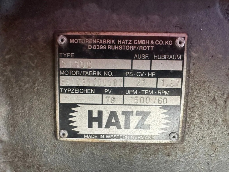 Gerador elétrico Hatz 3L30C Leroy Somer 15 kVA Silent generatorset: foto 6