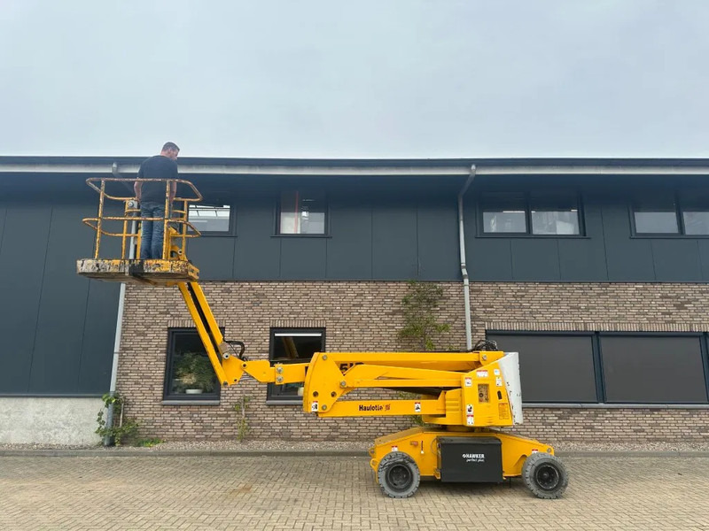 Plataforma articulada Haulotte HA15IP 15 meter werkhoogte Knikarm Elektra Hoogwerker as New ! Accu 2020: foto 19