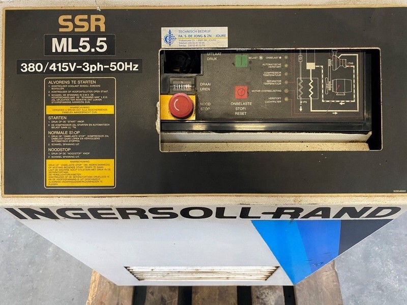 Ingersoll Rand SSR ML 5.5 SSR ML5.5 6 kW 800 L / min 7.5 Bar Elektrische Schroefcompressor - Compressor de ar: foto 5 Ingersoll Rand SSR ML 5.5 SSR ML5.5 6 kW 800 L / min 7.5 Bar Elektrische Schroefcompressor - Compressor de ar: foto 5