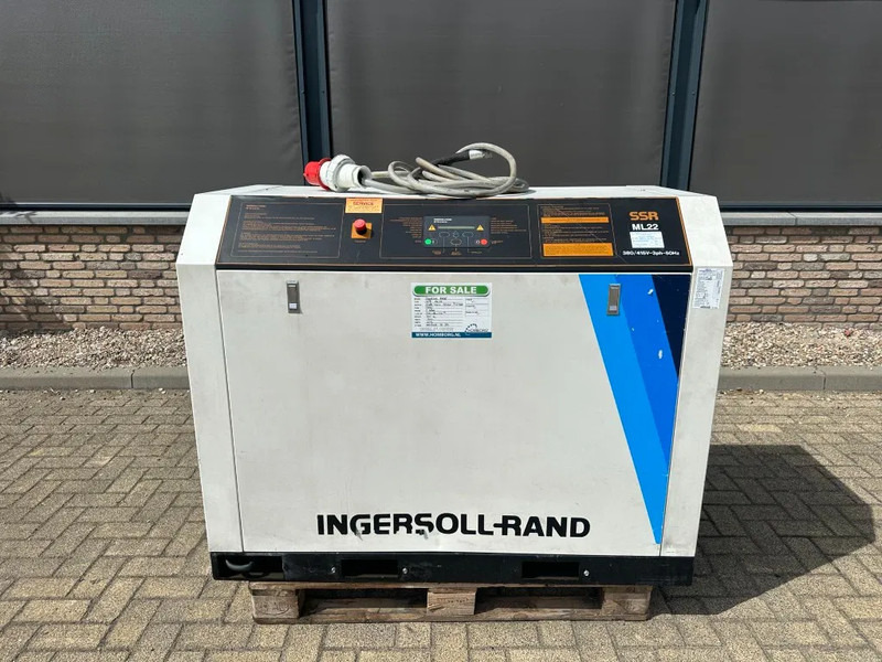 Ingersoll Rand SSR ML22 Elektrische Schroefcompressor 25 kW 3480 L / min 7.5 Bar - Compressor de ar: foto 1 Ingersoll Rand SSR ML22 Elektrische Schroefcompressor 25 kW 3480 L / min 7.5 Bar - Compressor de ar: foto 1