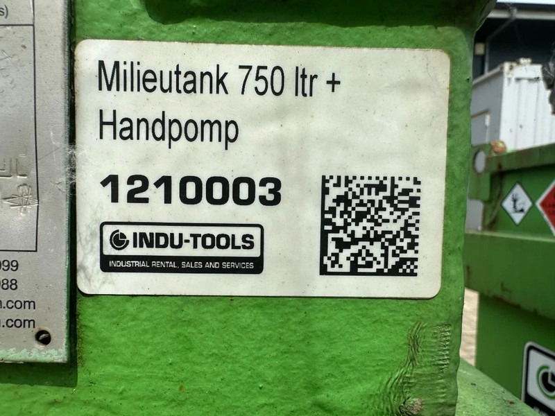 Depósito de armazenamento Kiwa IBC Steenbergen 750 liter Dieseltank: foto 9