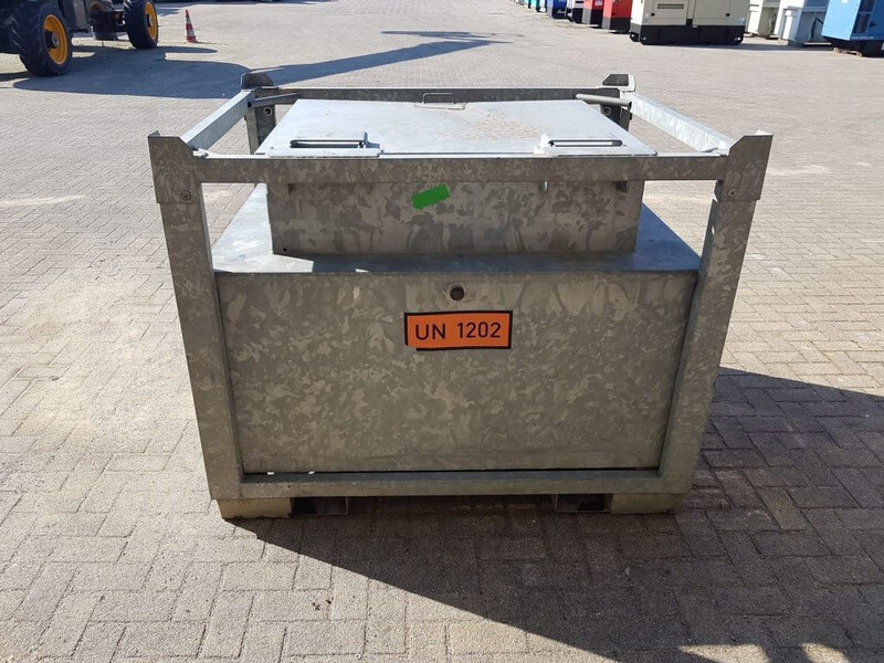 Depósito de armazenamento OTTO 1000 liter dieseltank IBC Gegalvaniseerd as New !: foto 9
