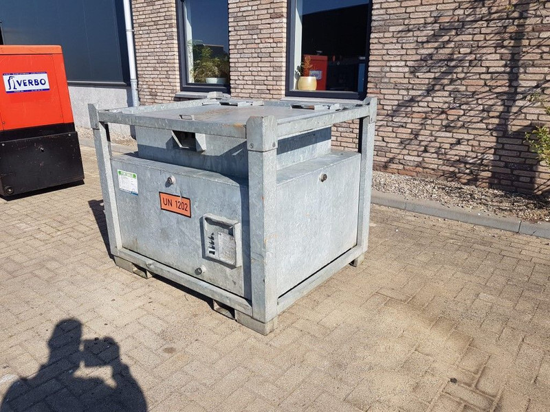 Depósito de armazenamento OTTO 1000 liter dieseltank IBC Gegalvaniseerd as New !: foto 11