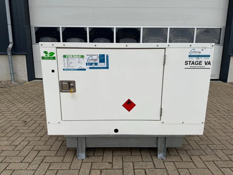 Perkins 403A-15 Mecc Alte Spa 17 kVA Silent generatorset as New ! 250 hours ! - Gerador elétrico: foto 1 Perkins 403A-15 Mecc Alte Spa 17 kVA Silent generatorset as New ! 250 hours ! - Gerador elétrico: foto 1