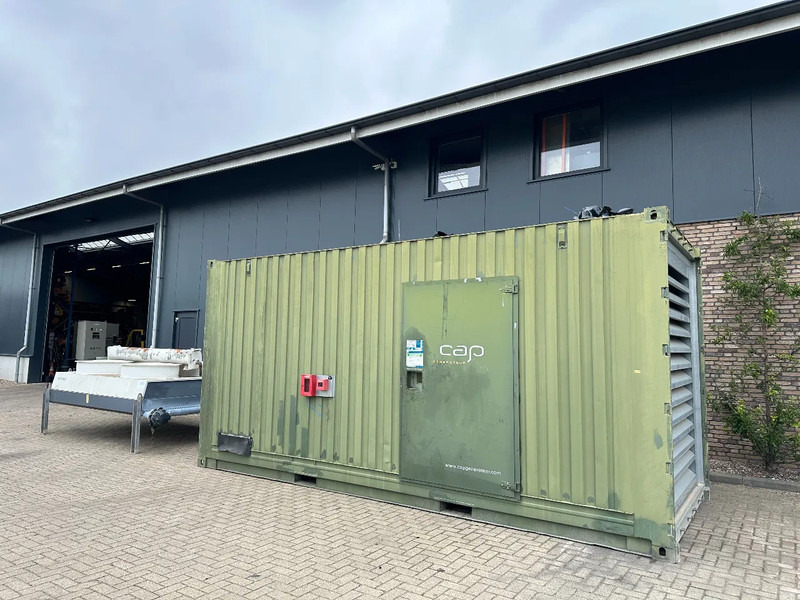 SDMO Detroit Leroy Somer 800 kVA Silent generatorset in 20 ft container 1639 hours ! - Gerador elétrico: foto 1 SDMO Detroit Leroy Somer 800 kVA Silent generatorset in 20 ft container 1639 hours ! - Gerador elétrico: foto 1