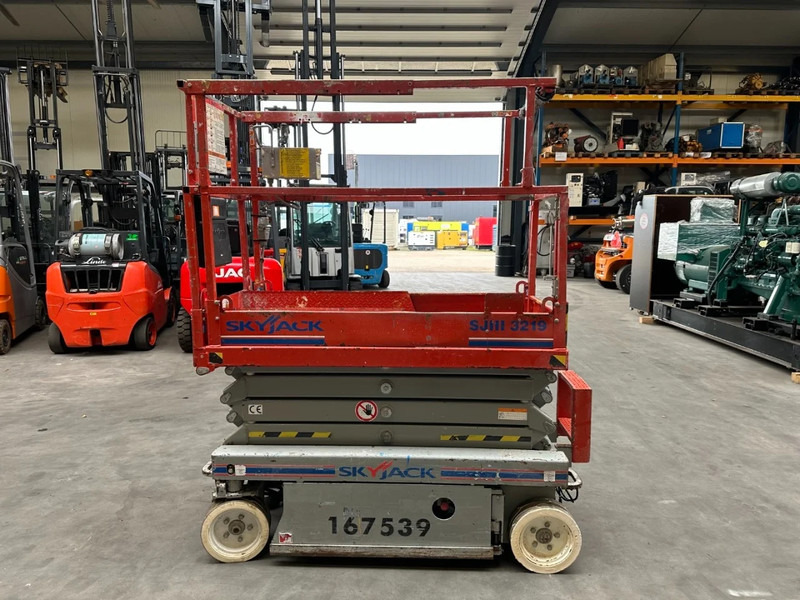 Plataforma articulada Skyjack SJIII 3219 Elektra Schaarhoogwerker 7.6 meter werkhoogte 21 stuks / pieces: foto 11