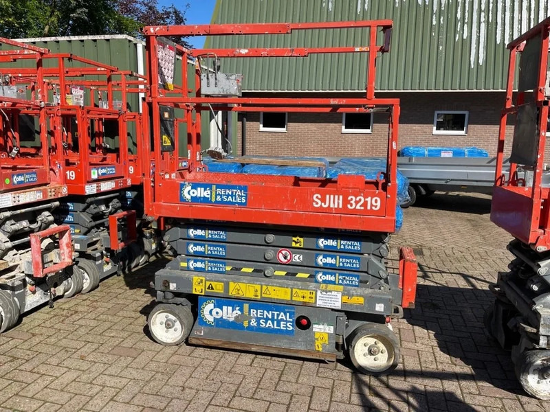 Plataforma articulada Skyjack SJIII 3219 Elektra Schaarhoogwerker 7.6 meter werkhoogte 21 stuks / pieces: foto 6