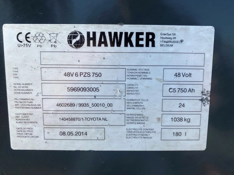 Empilhadeira elétrica Toyota Traigo 16 1.6 ton Duplex Freelift Elektra Heftruck: foto 20