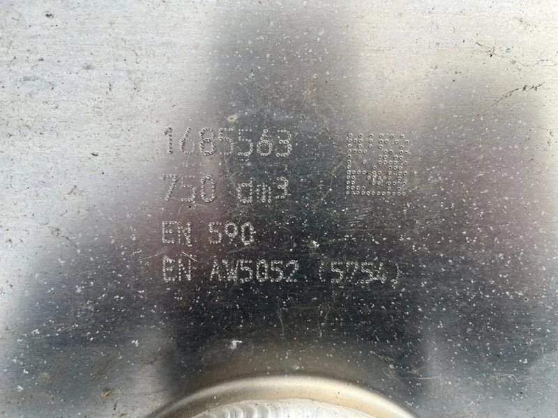 DAF Brandstoftank Diesel 750L 1685563 - Tanque de combustível: foto 5 DAF Brandstoftank Diesel 750L 1685563 - Tanque de combustível: foto 5