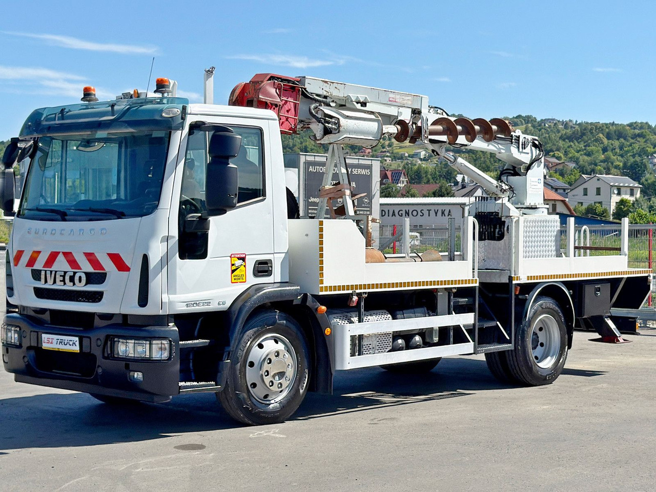 Iveco Eurocargo 120E22 * Bohrgerät auf LKW + FUNK *TOP - Caminhão, Caminhão grua: foto 4 Iveco Eurocargo 120E22 * Bohrgerät auf LKW + FUNK *TOP - Caminhão, Caminhão grua: foto 4