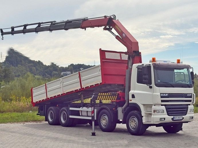 DAF CF 85.380 * HMF 2823 K6 (B3) + FUNK * 8x4 * TOP - Caminhão grua: foto 2 DAF CF 85.380 * HMF 2823 K6 (B3) + FUNK * 8x4 * TOP - Caminhão grua: foto 2