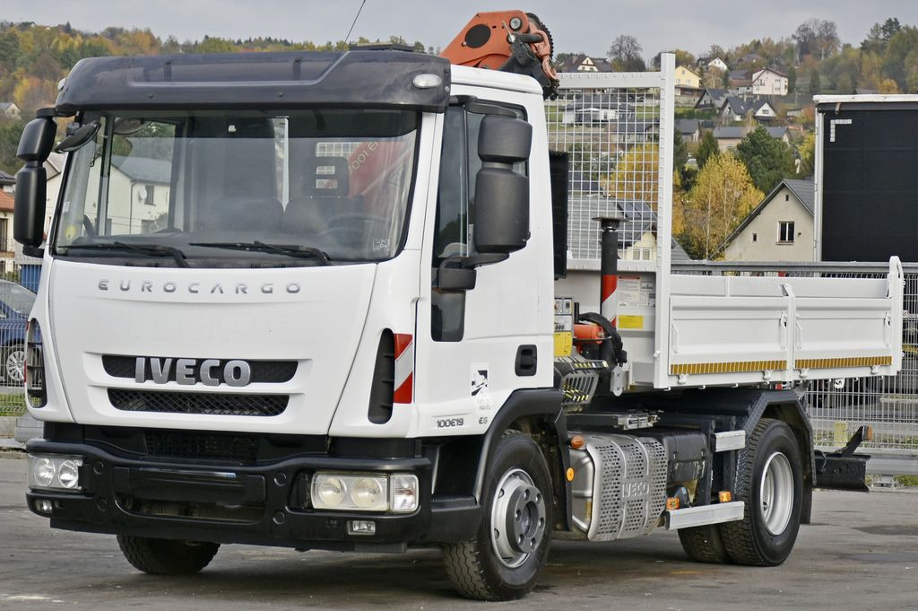 Iveco EUROCARGO 100E19 +PK 7001 H + FUNK * TOPZUSTAND - Caminhão grua, Caminhão basculante: foto 3 Iveco EUROCARGO 100E19 +PK 7001 H + FUNK * TOPZUSTAND - Caminhão grua, Caminhão basculante: foto 3