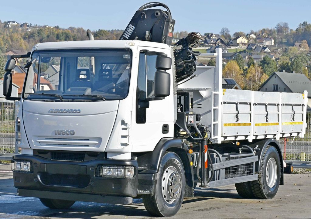 Iveco Eurocargo 180E28 *HIAB 122 B-2 DUO* TOPZUSTAND - Caminhão basculante, Caminhão grua: foto 4 Iveco Eurocargo 180E28 *HIAB 122 B-2 DUO* TOPZUSTAND - Caminhão basculante, Caminhão grua: foto 4