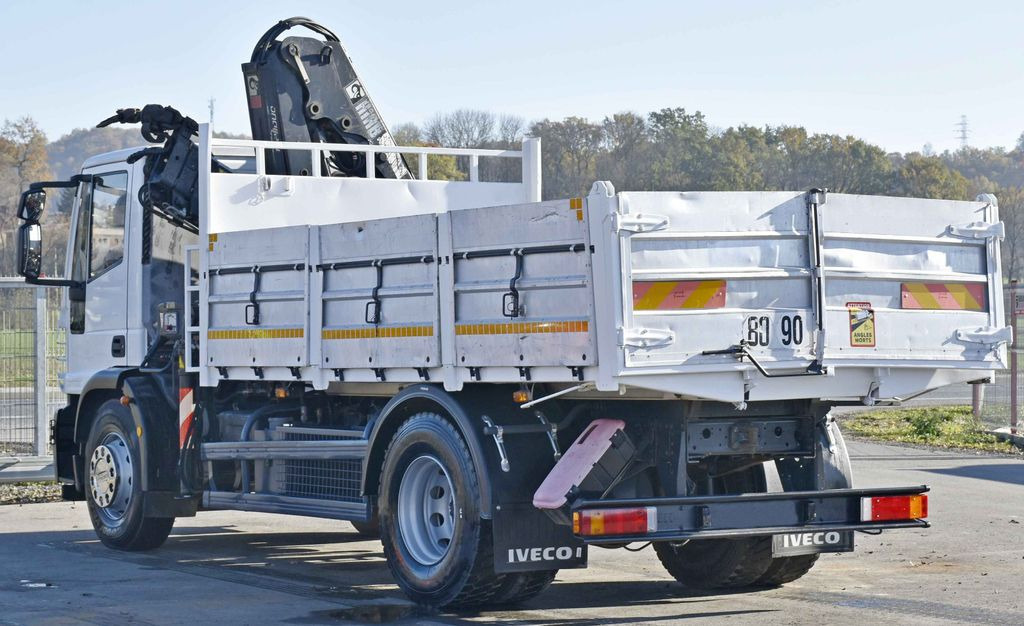 Caminhão basculante, Caminhão grua Iveco Eurocargo 180E28 *HIAB 122 B-2 DUO* TOPZUSTAND: foto 7