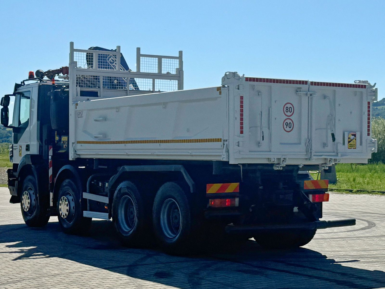 Caminhão grua Iveco TRAKKER 450 * FASSI F215A.0.22 + FUNK / 8x4 *TOP: foto 8