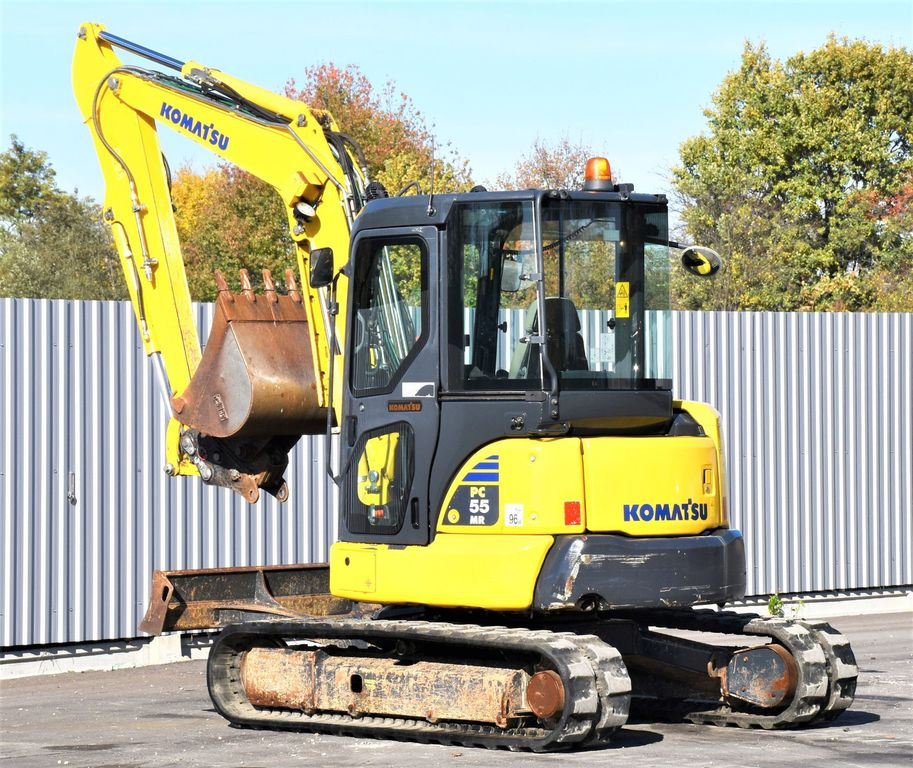 Escavadora de rastos Komatsu PC 55 MR * Raupenbagger * Top Zustand !: foto 6