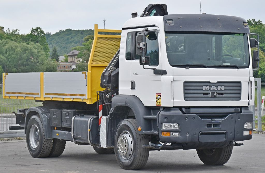 MAN TG 310 A* HIAB 111 BS - 2 DUO * TOPZUSTAND - Caminhão basculante, Caminhão grua: foto 3 MAN TG 310 A* HIAB 111 BS - 2 DUO * TOPZUSTAND - Caminhão basculante, Caminhão grua: foto 3