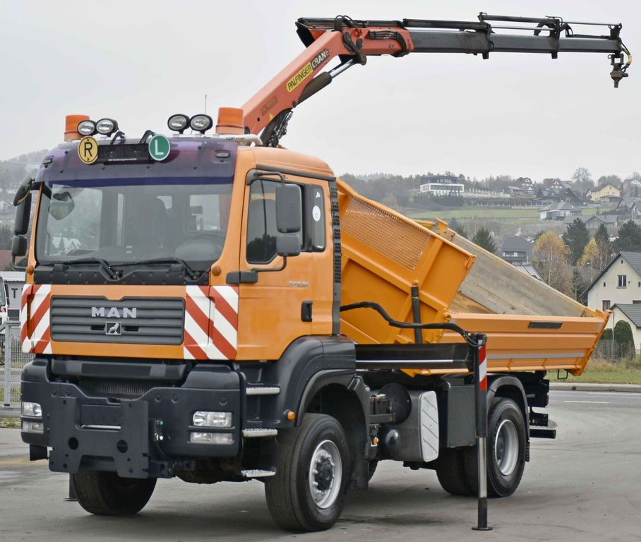 MAN TGA 18.360 * PK 10501 + FUNK *4x4 - Caminhão basculante, Caminhão grua: foto 3 MAN TGA 18.360 * PK 10501 + FUNK *4x4 - Caminhão basculante, Caminhão grua: foto 3