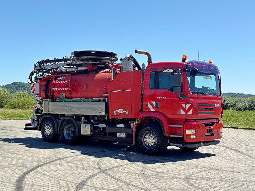 MAN TGA 26.360 * Saug und Spülwagen/CAPPELLOTTO+FUNK - Caminhão limpa fossa: foto 2 MAN TGA 26.360 * Saug und Spülwagen/CAPPELLOTTO+FUNK - Caminhão limpa fossa: foto 2