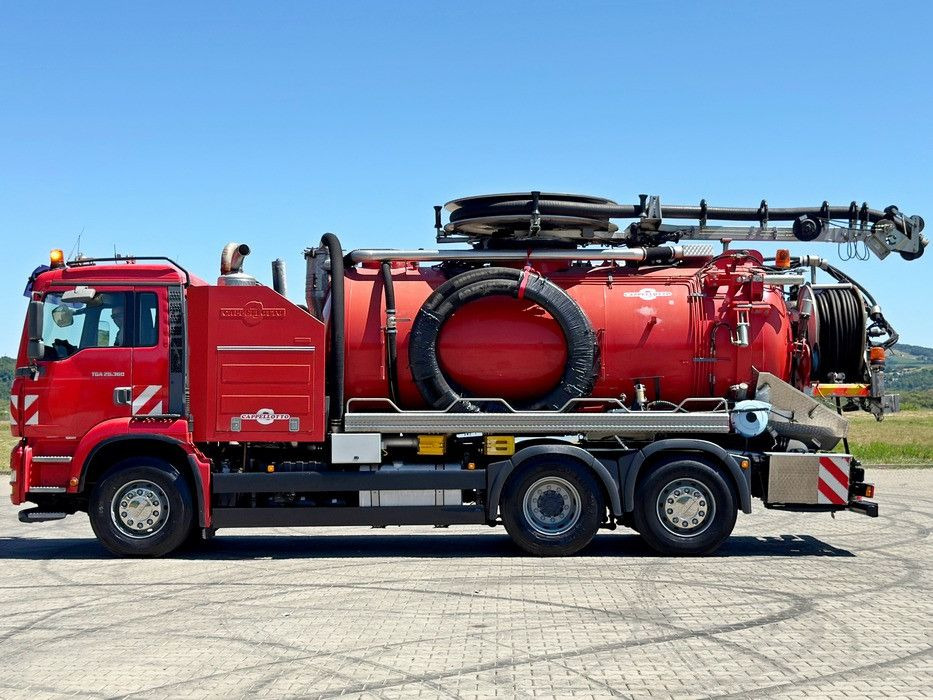 MAN TGA 26.360 * Saug und Spülwagen/CAPPELLOTTO+FUNK - Caminhão limpa fossa: foto 3 MAN TGA 26.360 * Saug und Spülwagen/CAPPELLOTTO+FUNK - Caminhão limpa fossa: foto 3
