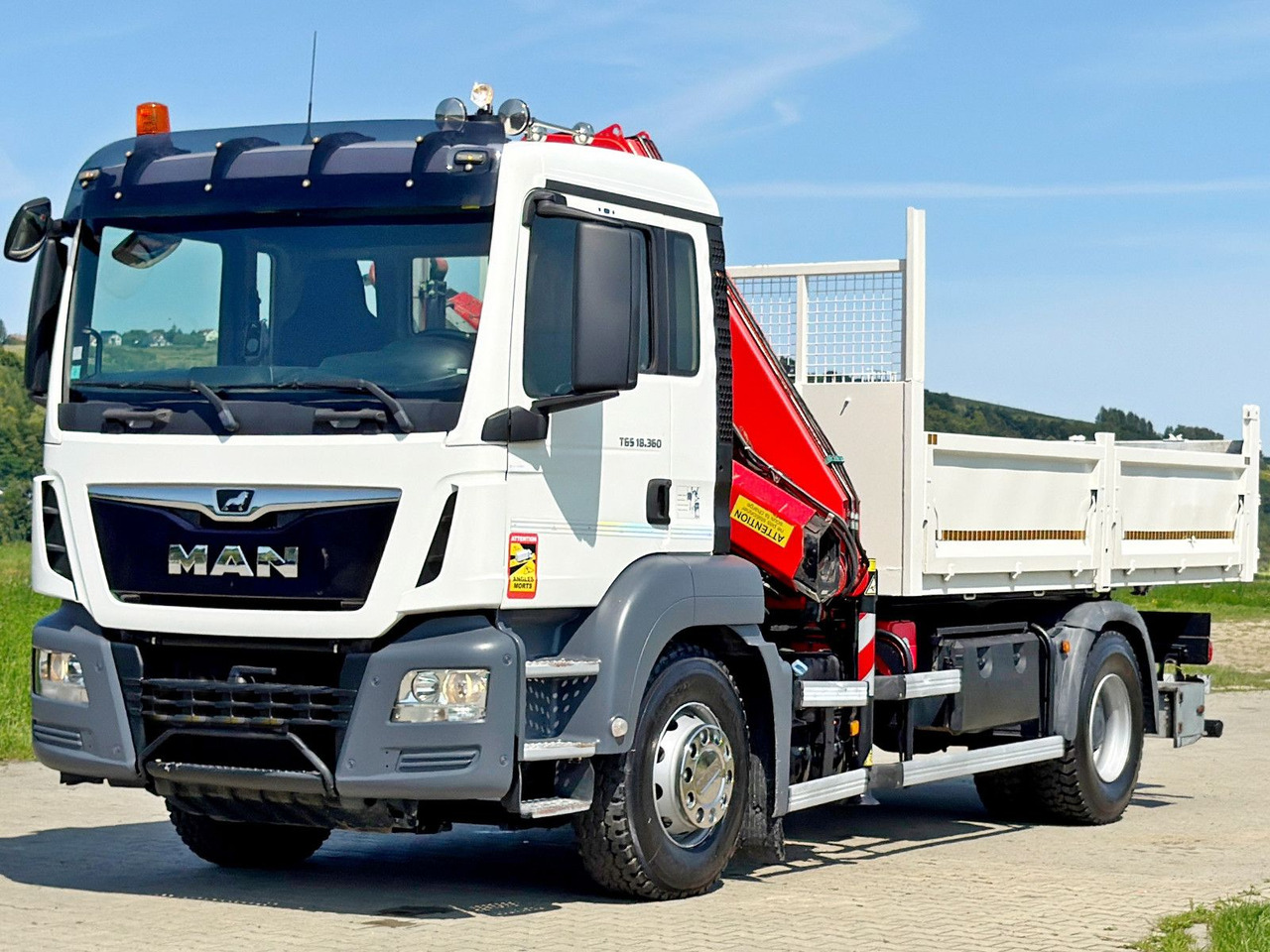 MAN TGS 18.360 * FASSI F135A.0.23 + FUNK * TOP - Caminhão basculante, Caminhão grua: foto 3 MAN TGS 18.360 * FASSI F135A.0.23 + FUNK * TOP - Caminhão basculante, Caminhão grua: foto 3