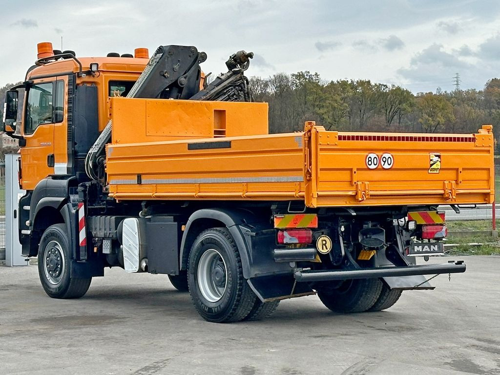Caminhão basculante, Caminhão grua MAN TGS 18.360 * HIAB 099 E-3 HIDUO + FUNK *4x4: foto 8