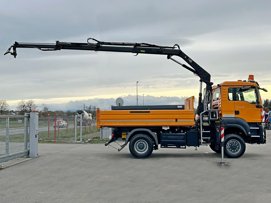 Caminhão basculante, Caminhão grua MAN TGS 18.360 * HIAB 099 E-3 HIDUO + FUNK *4x4: foto 6