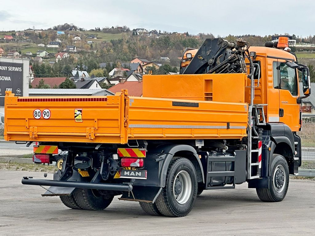 Caminhão basculante, Caminhão grua MAN TGS 18.360 * HIAB 099 E-3 HIDUO + FUNK *4x4: foto 7
