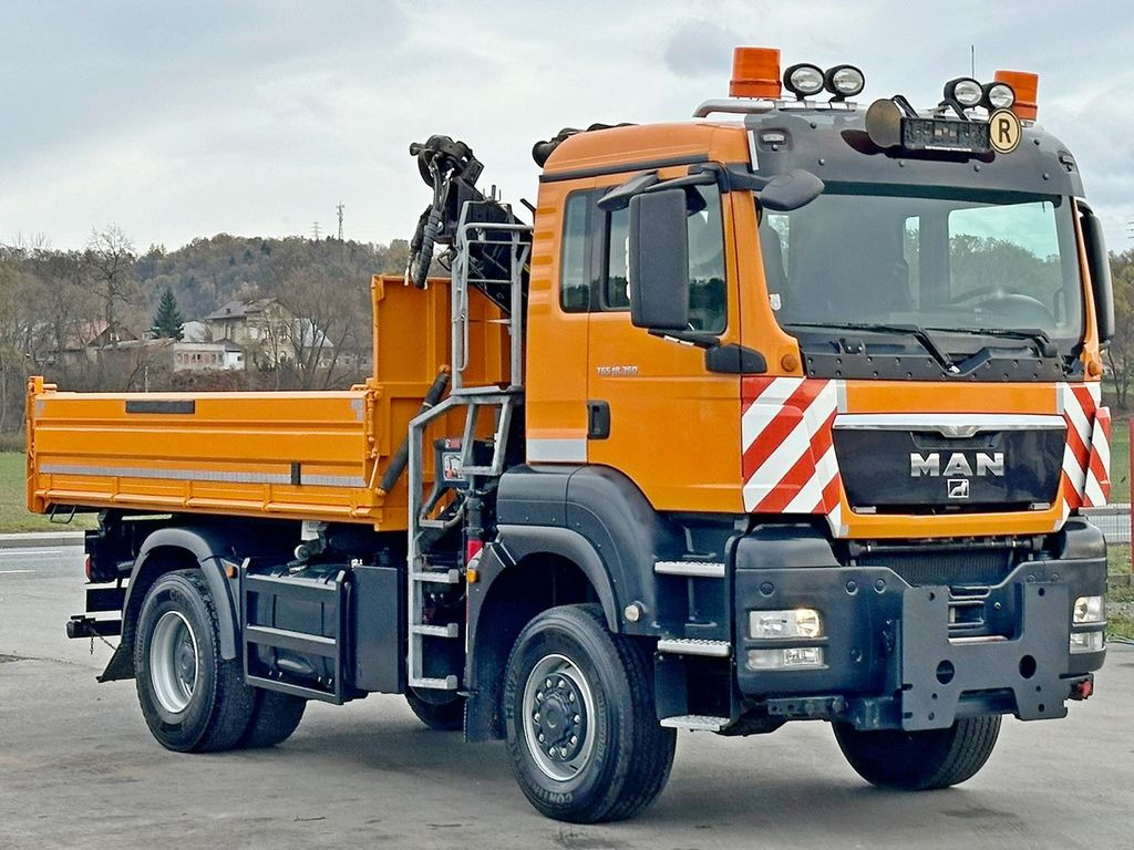 MAN TGS 18.360 * HIAB 099 E-3 HIDUO + FUNK *4x4 - Caminhão grua, Caminhão basculante: foto 4 MAN TGS 18.360 * HIAB 099 E-3 HIDUO + FUNK *4x4 - Caminhão grua, Caminhão basculante: foto 4