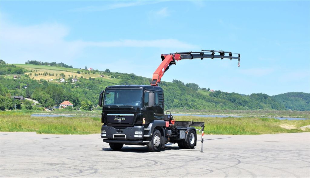 MAN TGS 18.400 Sattelzugmaschine + KRAN /FUNK - Caminhão grua, Tractor: foto 2 MAN TGS 18.400 Sattelzugmaschine + KRAN /FUNK - Caminhão grua, Tractor: foto 2