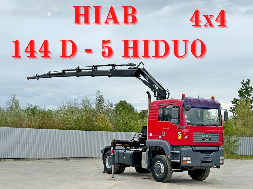 MAN TGS 18.480 * HIAB 144 D - HIDUO + FUNK/ 4x4 *TOP - Caminhão grua: foto 1 MAN TGS 18.480 * HIAB 144 D - HIDUO + FUNK/ 4x4 *TOP - Caminhão grua: foto 1