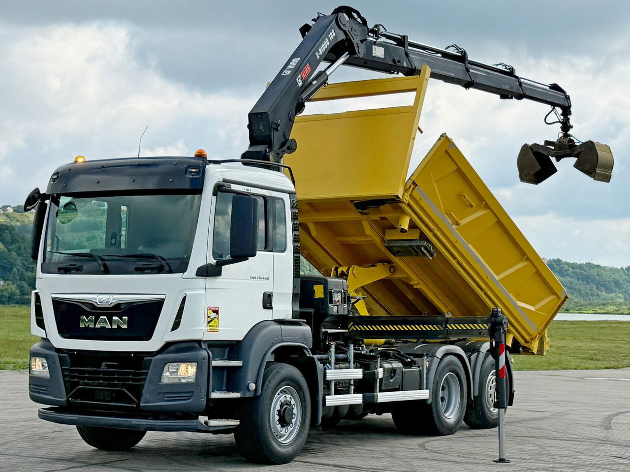 MAN TGS 26.400 * HIAB X-HIDUO 188 E-3 + FUNK * 6x4 - Caminhão grua: foto 3 MAN TGS 26.400 * HIAB X-HIDUO 188 E-3 + FUNK * 6x4 - Caminhão grua: foto 3