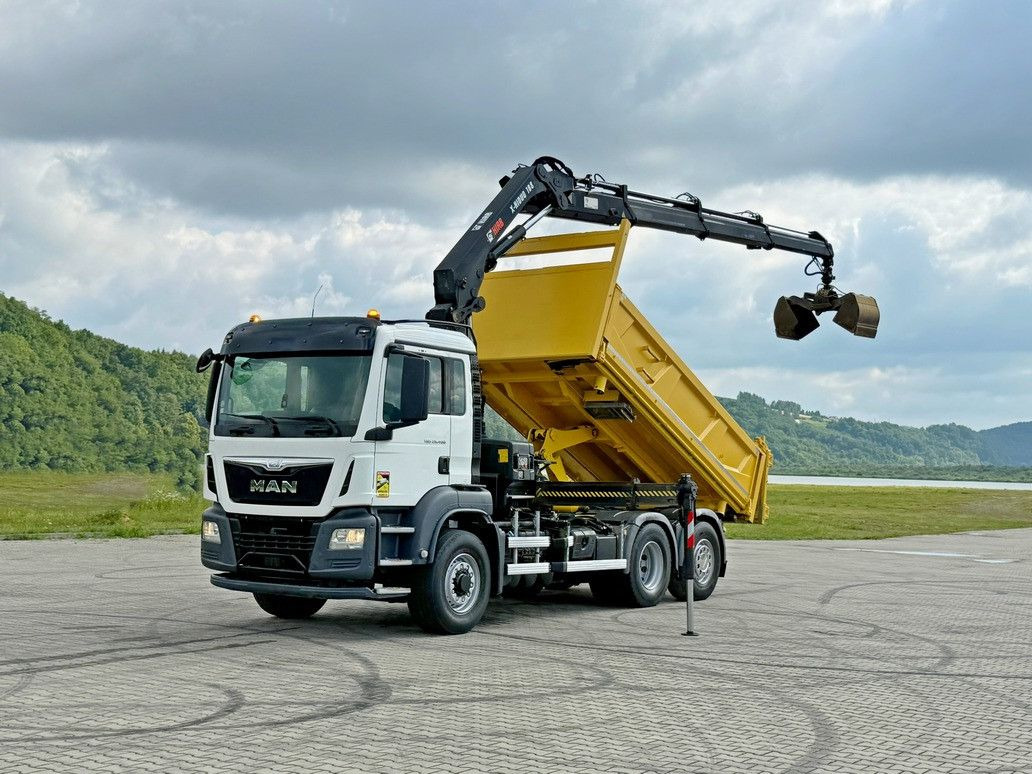MAN TGS 26.400 * HIAB X-HIDUO 188 E-3 + FUNK * 6x4 - Caminhão grua: foto 2 MAN TGS 26.400 * HIAB X-HIDUO 188 E-3 + FUNK * 6x4 - Caminhão grua: foto 2