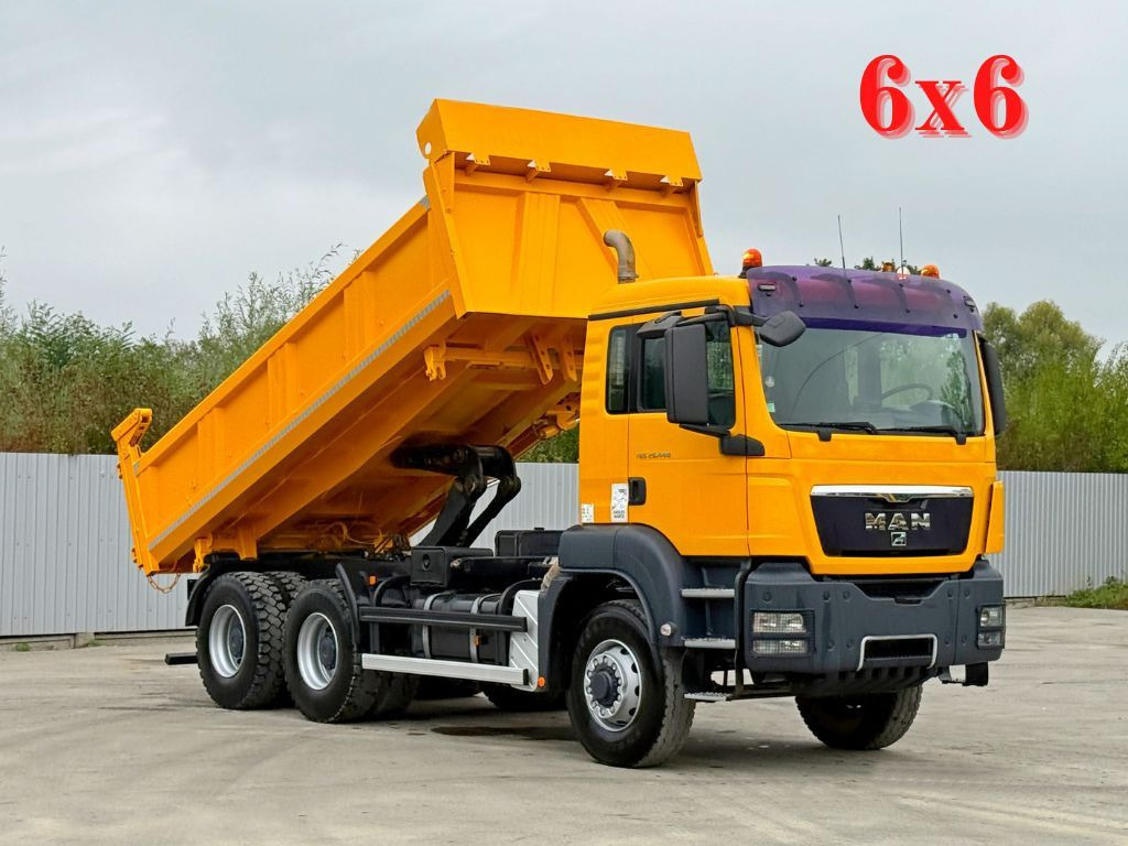 MAN TGS 26.440 * Kipper 5,20m+BORDMATIC * 6x6 * TOP - Caminhão basculante, Caminhão grua: foto 1 MAN TGS 26.440 * Kipper 5,20m+BORDMATIC * 6x6 * TOP - Caminhão basculante, Caminhão grua: foto 1
