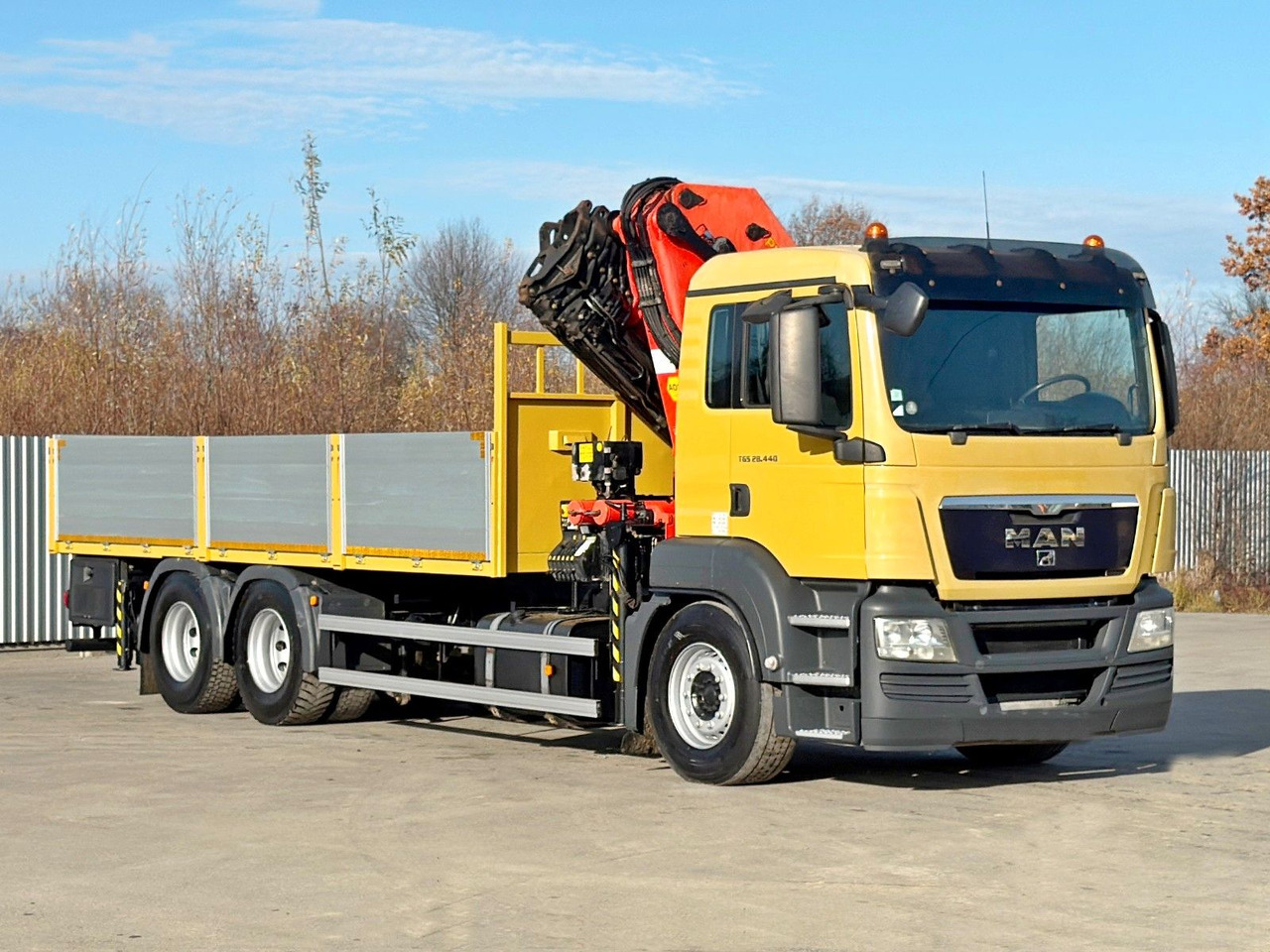 MAN TGS 28.440 Pritsche 6,55* PALFINGER PK 4502 - Caminhão grua: foto 3 MAN TGS 28.440 Pritsche 6,55* PALFINGER PK 4502 - Caminhão grua: foto 3