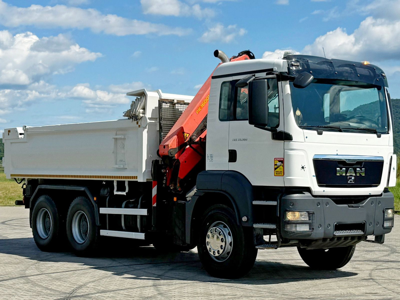 MAN TGS 33.360 * PK 16001 - KB + FUNK * 6x4 - Caminhão grua: foto 4 MAN TGS 33.360 * PK 16001 - KB + FUNK * 6x4 - Caminhão grua: foto 4