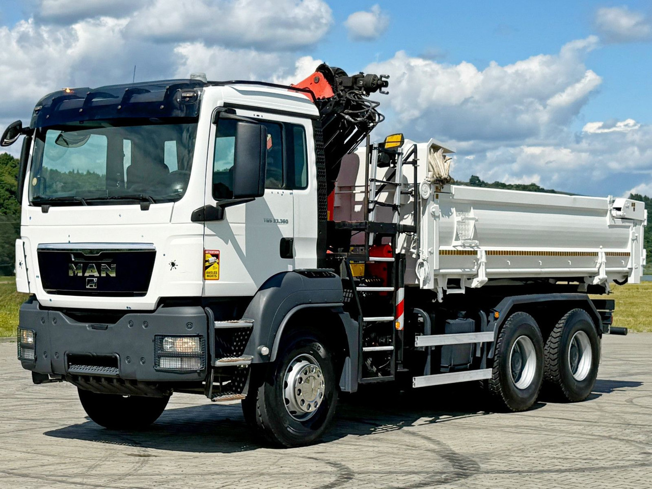 MAN TGS 33.360 * PK 16001 - KB + FUNK * 6x4 - Caminhão grua: foto 5 MAN TGS 33.360 * PK 16001 - KB + FUNK * 6x4 - Caminhão grua: foto 5