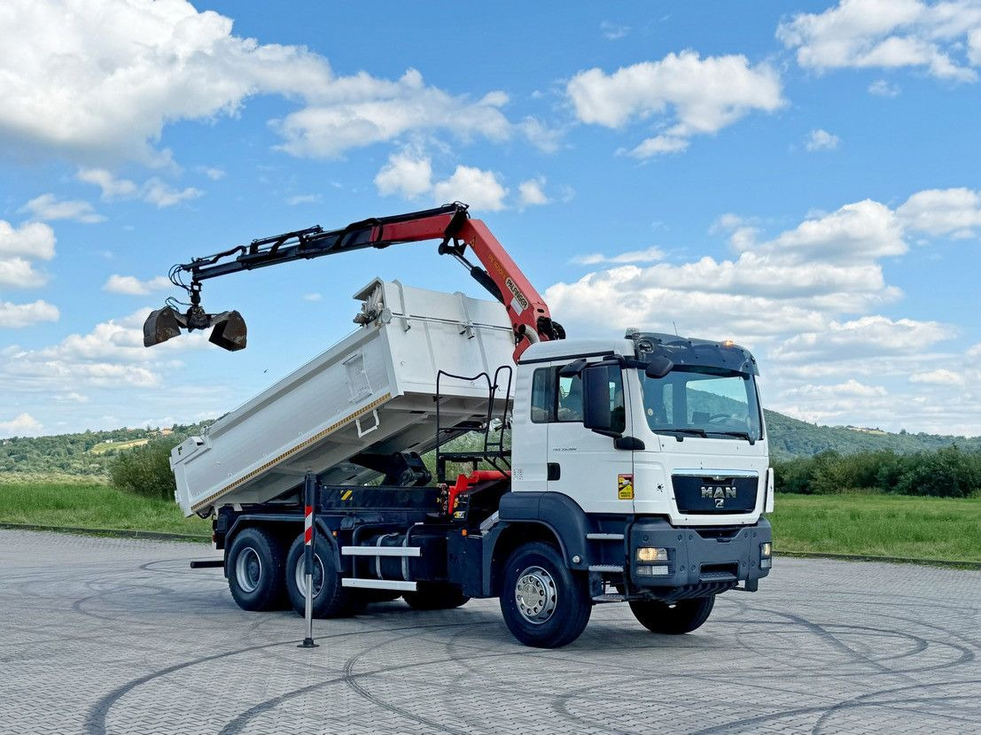MAN TGS 33.360 * PK 16001 - KB + FUNK * 6x4 - Caminhão grua: foto 2 MAN TGS 33.360 * PK 16001 - KB + FUNK * 6x4 - Caminhão grua: foto 2