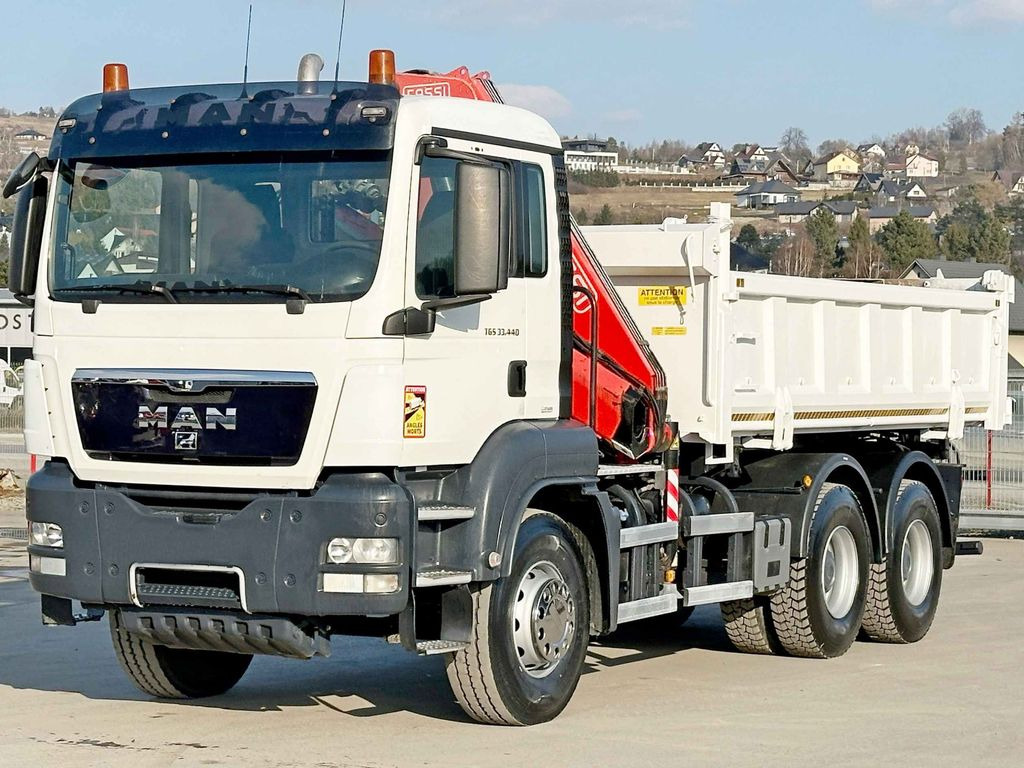 MAN TGS 33.440 * FASSI F155A.0.22/ FUNK *6x4 - Caminhão basculante, Caminhão grua: foto 3 MAN TGS 33.440 * FASSI F155A.0.22/ FUNK *6x4 - Caminhão basculante, Caminhão grua: foto 3